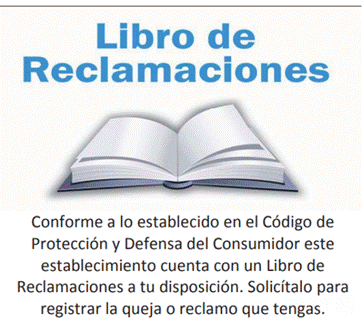 Libro de Reclamaciones